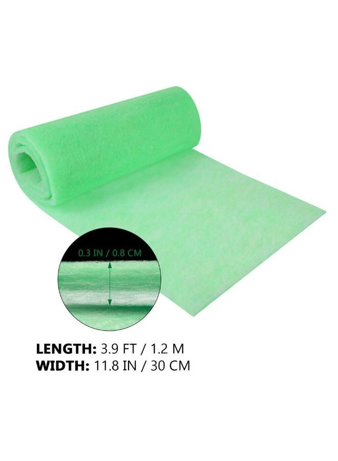 B&K Filter Media Sponge Pad Dual Filter Roll Cut to Fit for Fish Tank Canister Filter size 120x30x0.8 cm - Image 2