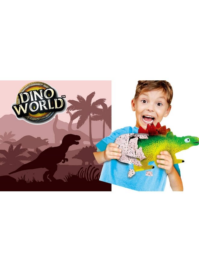 JA-RU Dinosaur Egg Growing Toys (1 Egg Assorted) Magic Surprise Hatching & Grow in Water Animals for Kids. Prefilled Toys. Bulk Jurassic Party Favors Easter Basket Fillers. 1745-1A
