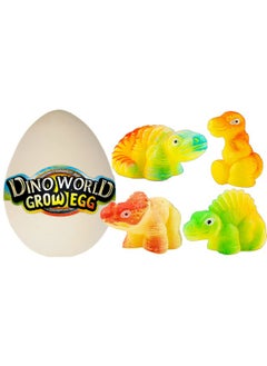 Ja-Ru JA-RU Dinosaur Egg Growing Toys (1 Egg Assorted) Magic Surprise Hatching & Grow in Water Animals for Kids. Prefilled Toys. Bulk Jurassic Party Favors Easter Basket Fillers. 1745-1A  - Image 3