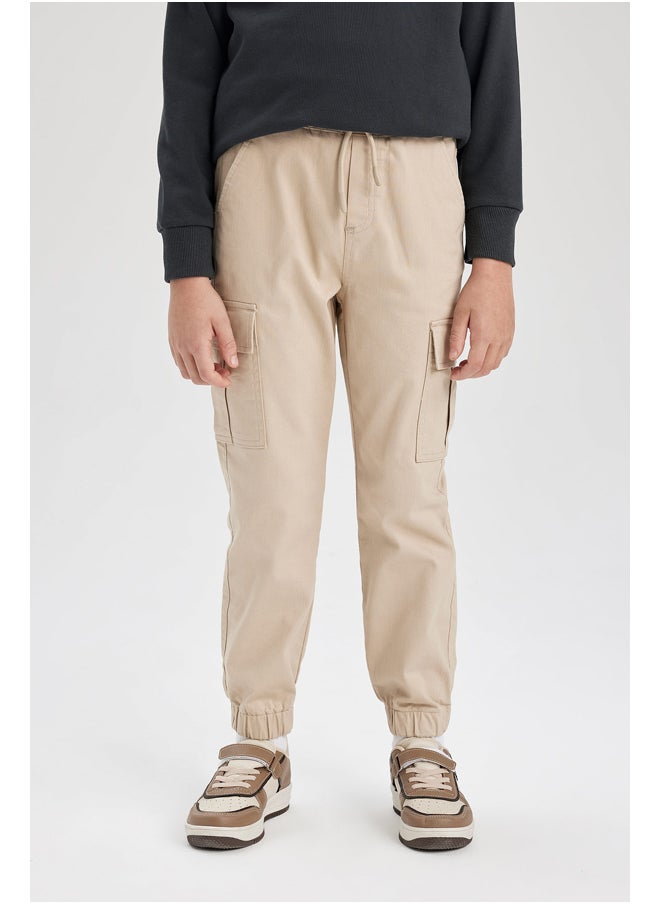 DeFacto Boy Cargo Jogger Woven Trousers  - Image 4