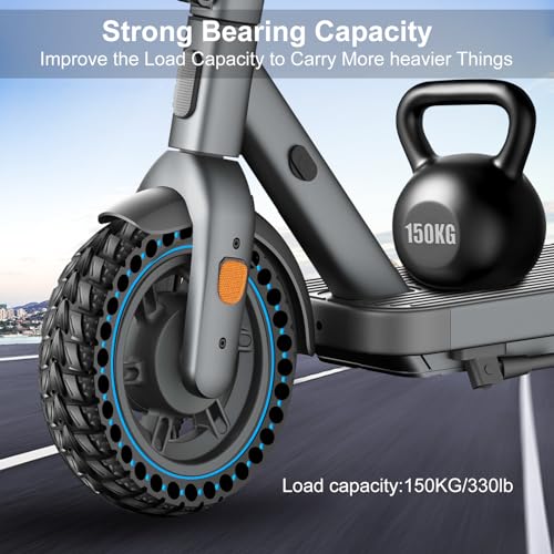 BANGTING 2PCS Upgrade 50/75-6.1 Electric Scooter Solid Tires, 8.5x2.0 Tires Tubeless for Gotrax GXL V2/XR/APEX, 8 1/2 x2 Tire Replacement for Hiboy S2, Xiaomi 3 Lite/3/Pro 2/1s/M365 (Blue) - Image 4