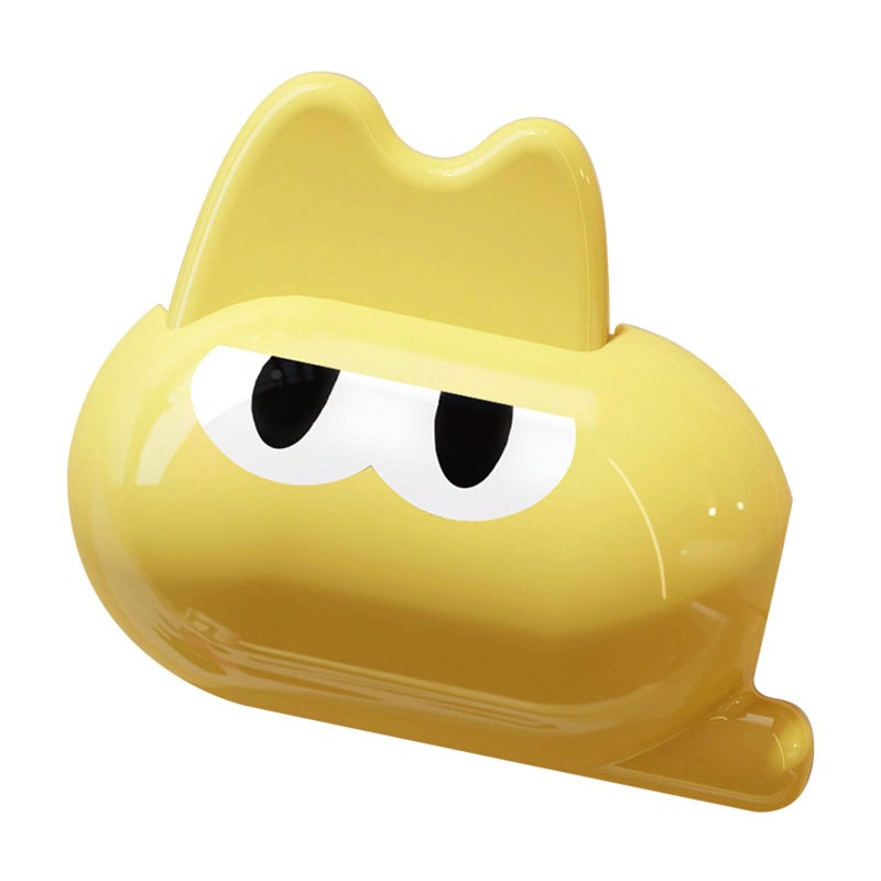 Yellow Cartoon Toothbrush Protective Cover Portable Travel Case with Ventilation Holes for Adults and Kids - Image 2