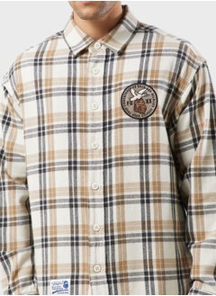 FINGERCROXX Logo checkered Shirt  - Image 3