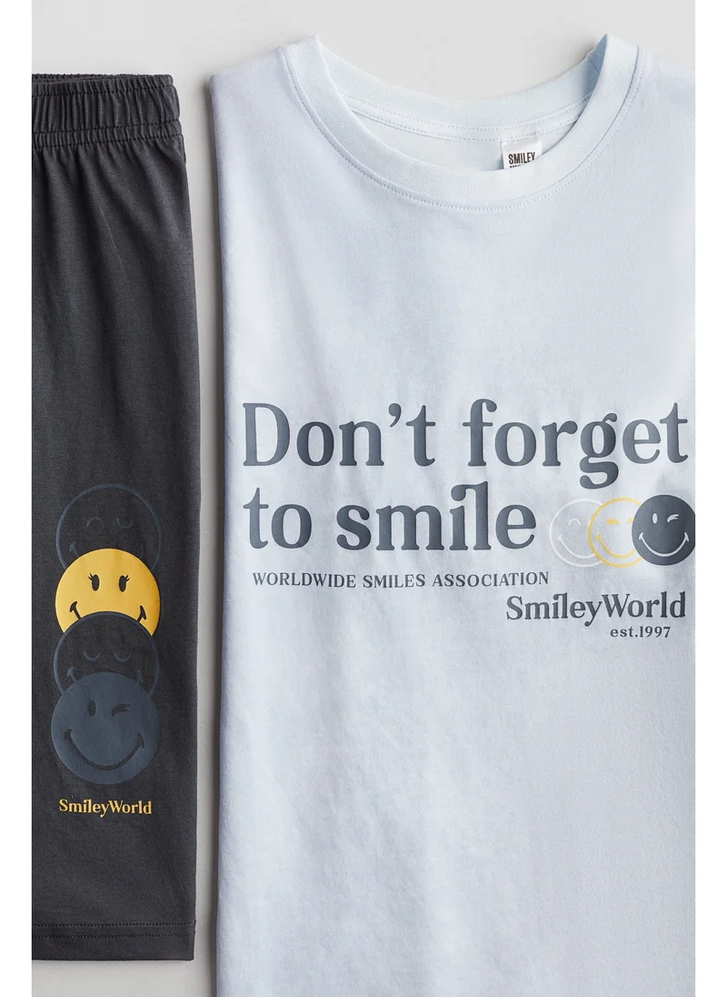 اتش اند ام Printed cotton pyjamas