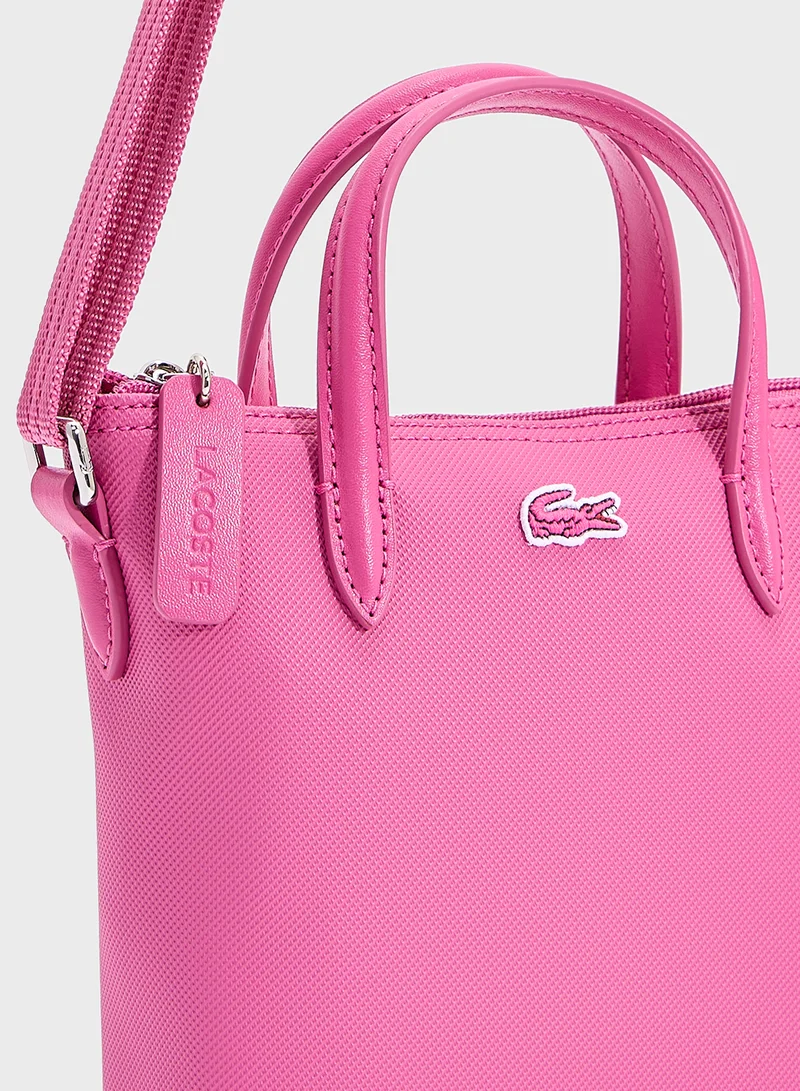 LACOSTE Essentials Top Handle Zip Over Tote