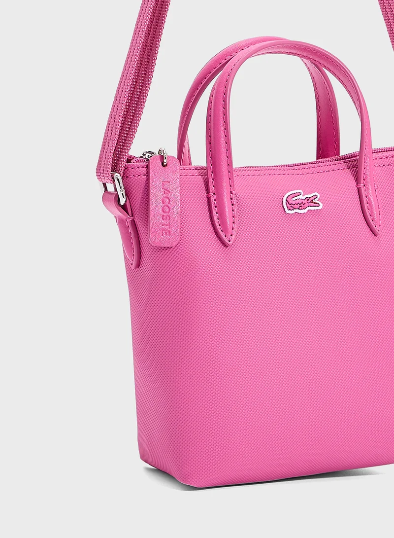 LACOSTE Essentials Top Handle Zip Over Tote