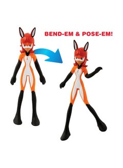 تي سي جي Bend-Ems - Miraculous Ladybug - شخصية الحركة الأصلية القابلة للانحناء والتحريك من التسعينيات  - Image 4