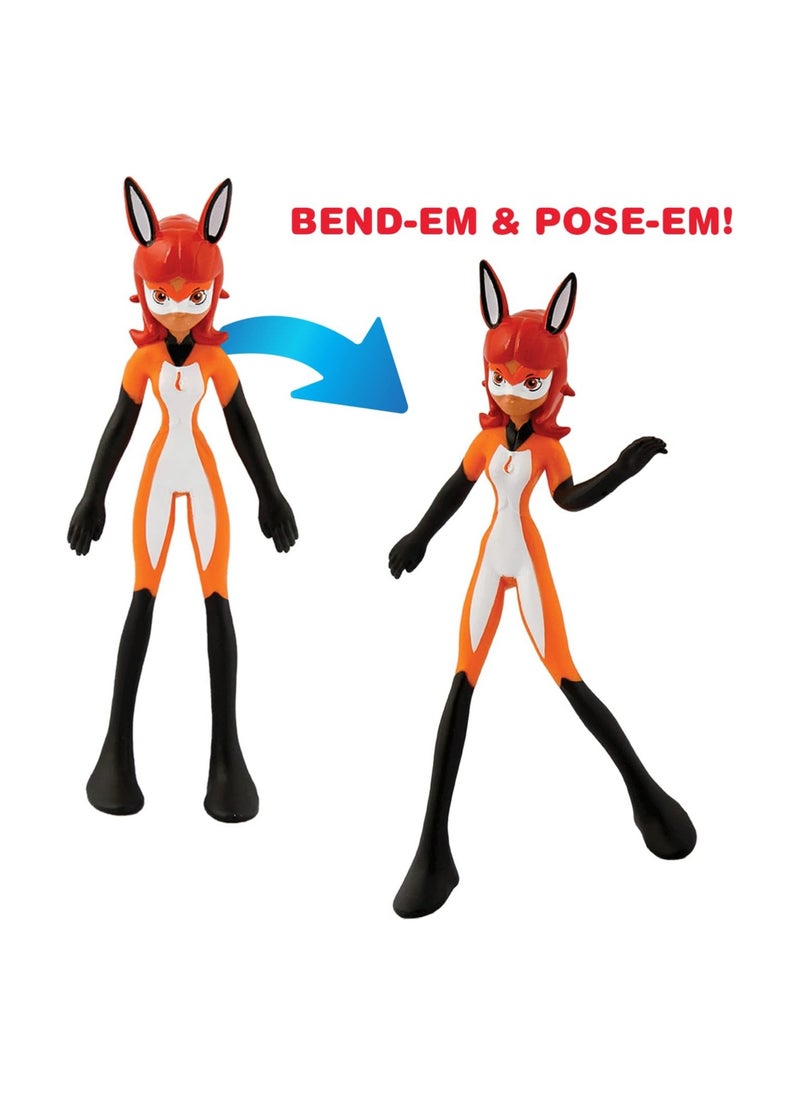 tcg - Bend-Ems - Miraculous Ladybug - The Original Bendable, posable Actions Figures from The 90's - Image 1