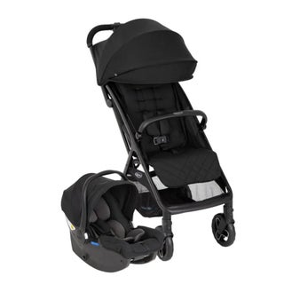 Graco Myavo Travel System Quick-folding Stroller and Infant Car Seat – Black