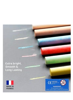 DOMS Doms Dustless Colour Chalk (Pack of 10)  - Image 3