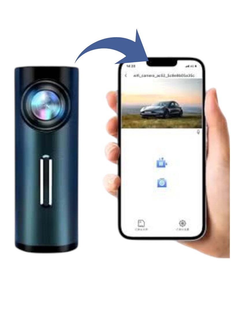 Dash Camera For Cars Self Installation Night Photography Support TF Cards Wireless Connection To Mobile Phone Via Wi-Fi - Image 4
