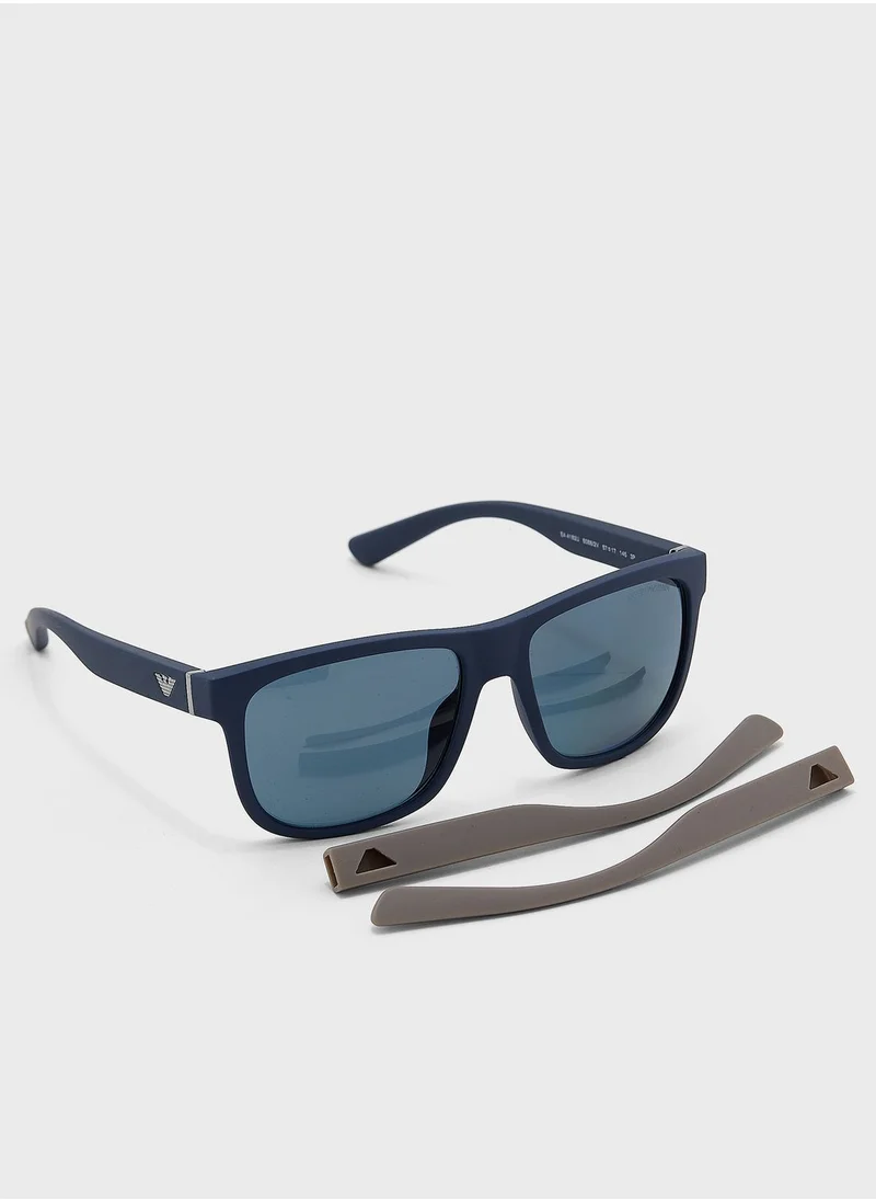 EMPORIO ARMANI 0Ea4182U Wayfarers Sunglasses