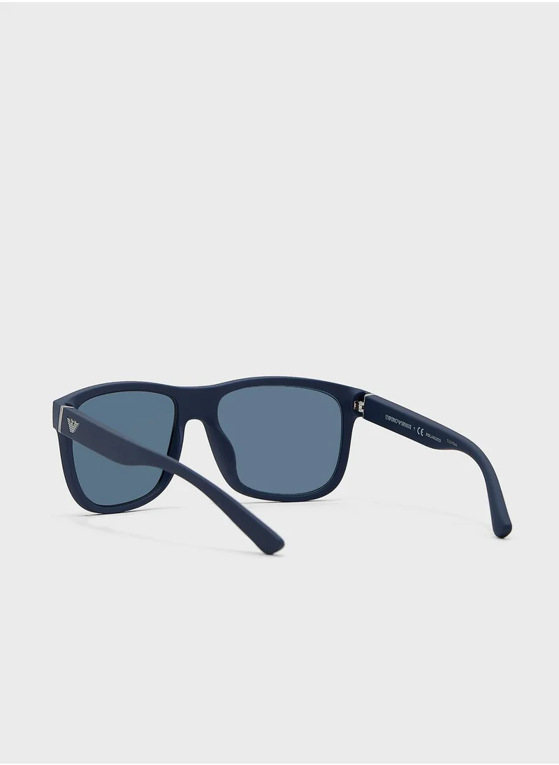 EMPORIO ARMANI 0Ea4182U Wayfarers Sunglasses
