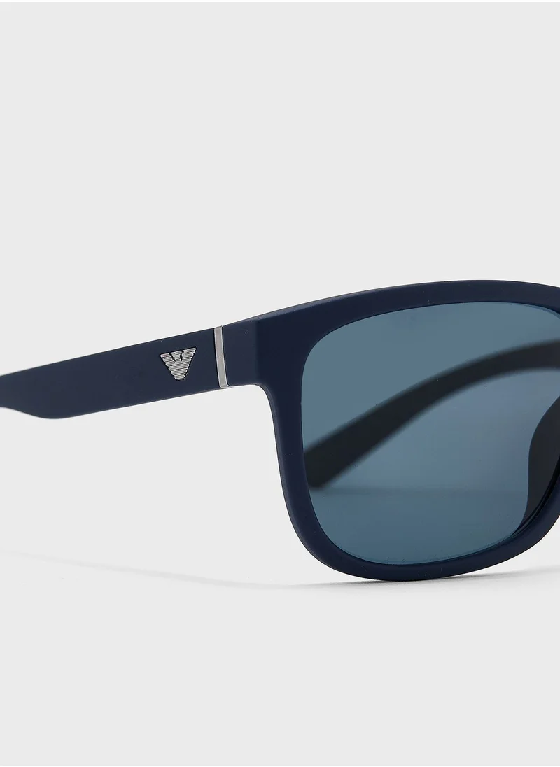EMPORIO ARMANI 0Ea4182U Wayfarers Sunglasses