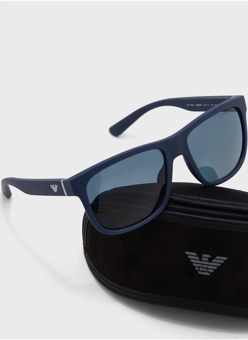 EMPORIO ARMANI 0Ea4182U Wayfarers Sunglasses