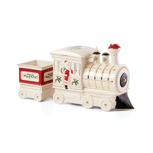 Lenox 894179 Holiday Train 5-Piece Serving Set, Christmas Decor - Image 1