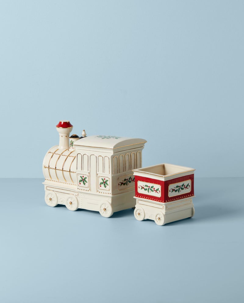 Lenox 894179 Holiday Train 5-Piece Serving Set, Christmas Decor - Image 4