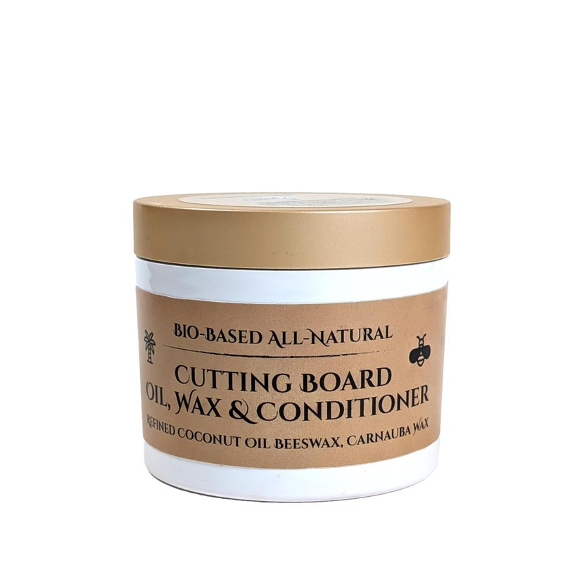 Wood Cutting Board Oil Wax and Conditioner A FoodGrade Mineral Oil Alternative Refined Coconut Oil MCT Beeswax and Carnauba Wax The Perfect Blend For Cutting Boards and Butcher Blocks 5oz