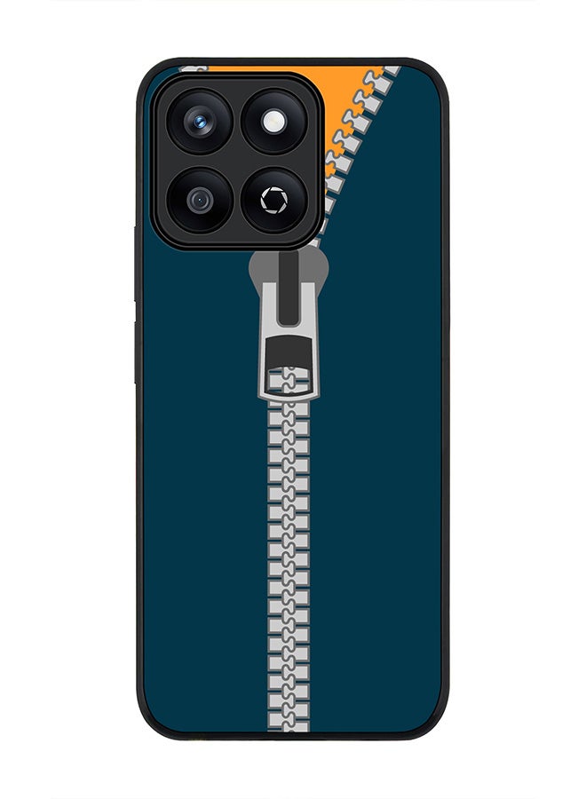 Stylizedd For Honor X7c 4G Case,Slim fit Camera Protection, Shockproof Thin Phone cover  - Zipper - Image 1