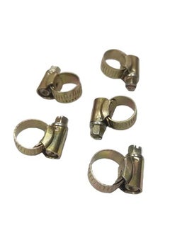 CRAFTSFY CRAFTSFY Adjustable Hoop Gas Water Pipe Worm Drive Hose Clamp Adjustable LPG GasHose Pipe Clamps Fuel PetrolDiesel Pipe Hose Clip Spring Clamps Safety Clips 1319mm Pack of 5  - Image 4