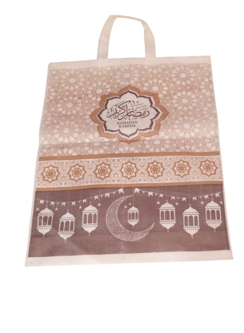 Generic 2 Pieces - Ramadan Kareem Fabric Bag for Gifts and Occasions (Size 40*50cm)  - Image 4