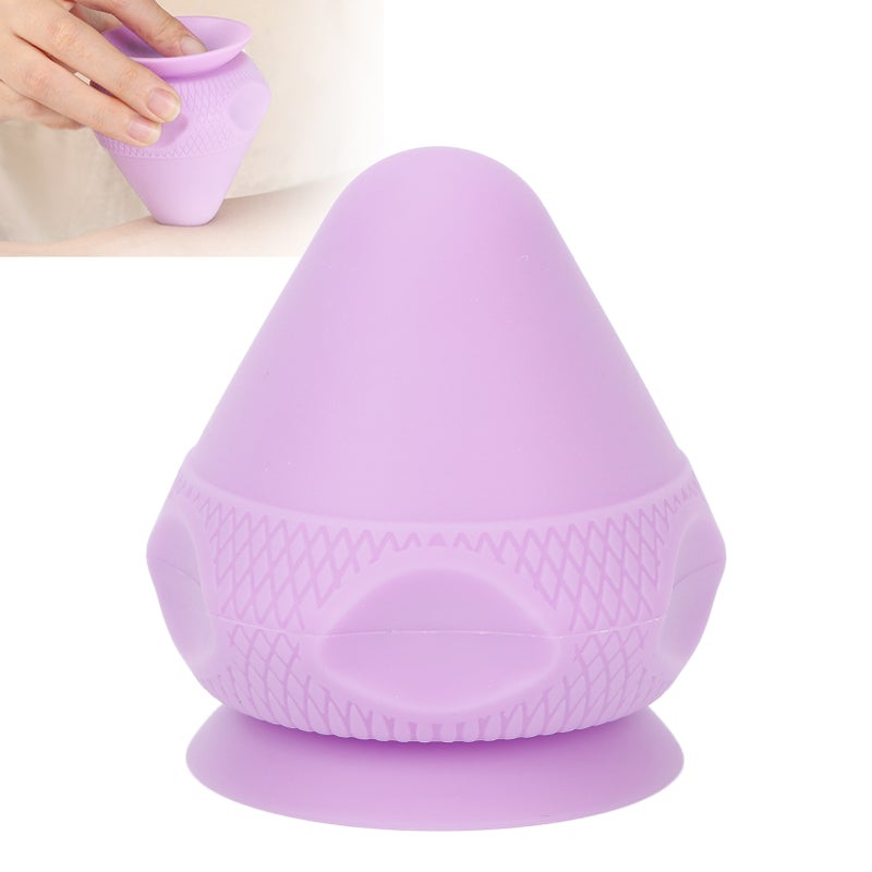 Massage Ball Absorption Fine Workmanship Ergonomically Silicone Manual Massage BallBlack - Image 3