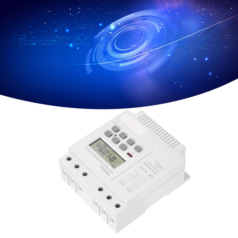 TM-163 ثلاث مراحل 380V مؤقت تحكم رقمي ذكي قابل للبرمجة أسبوعياً - Image 1