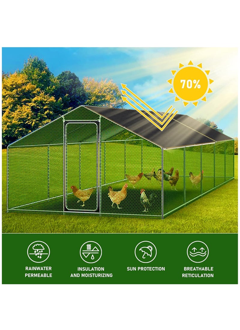 Generic Black Shade Cloth 3 x 4 Meter Garden Sun Shade Netting Durable Mesh Tarp with Grommets Shading Anti for Garden Greenhouse Plants Growing Outdoor Barbecue Pergola etc  - Image 2