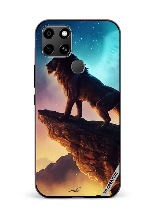 VR CREATIVE Protective Case Cover For Infinix Smart 6 Lion King Design Multicolour - Image 1