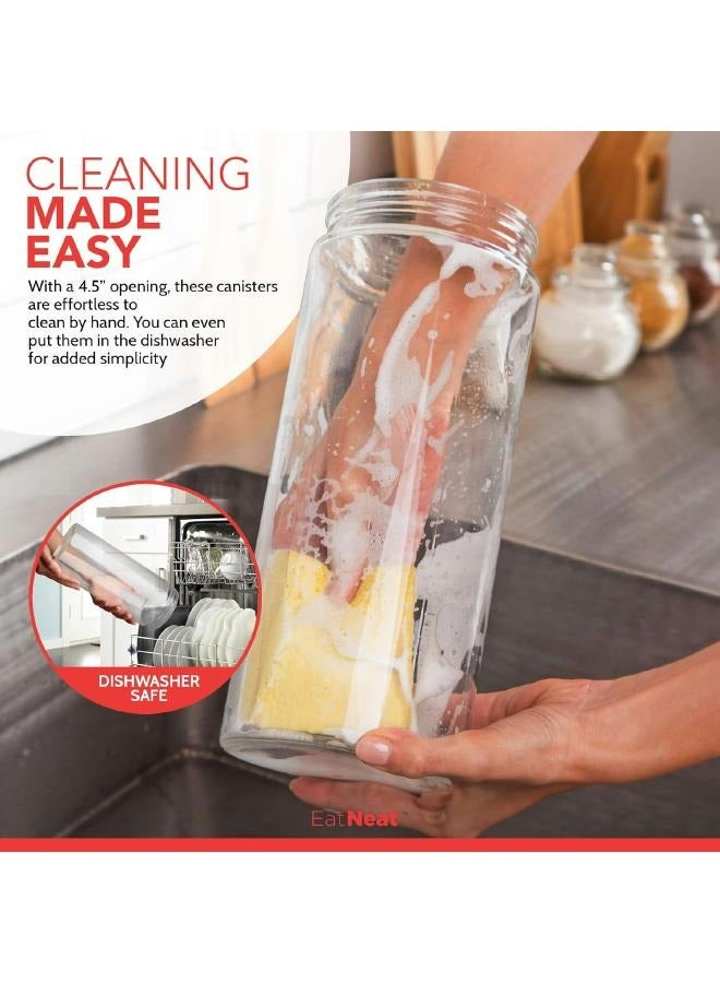 LOFT NIXO,JAR,2 pec,STORAGE-2 LITER,D11XH27.6CMS,GLASS-135299 - Image 3