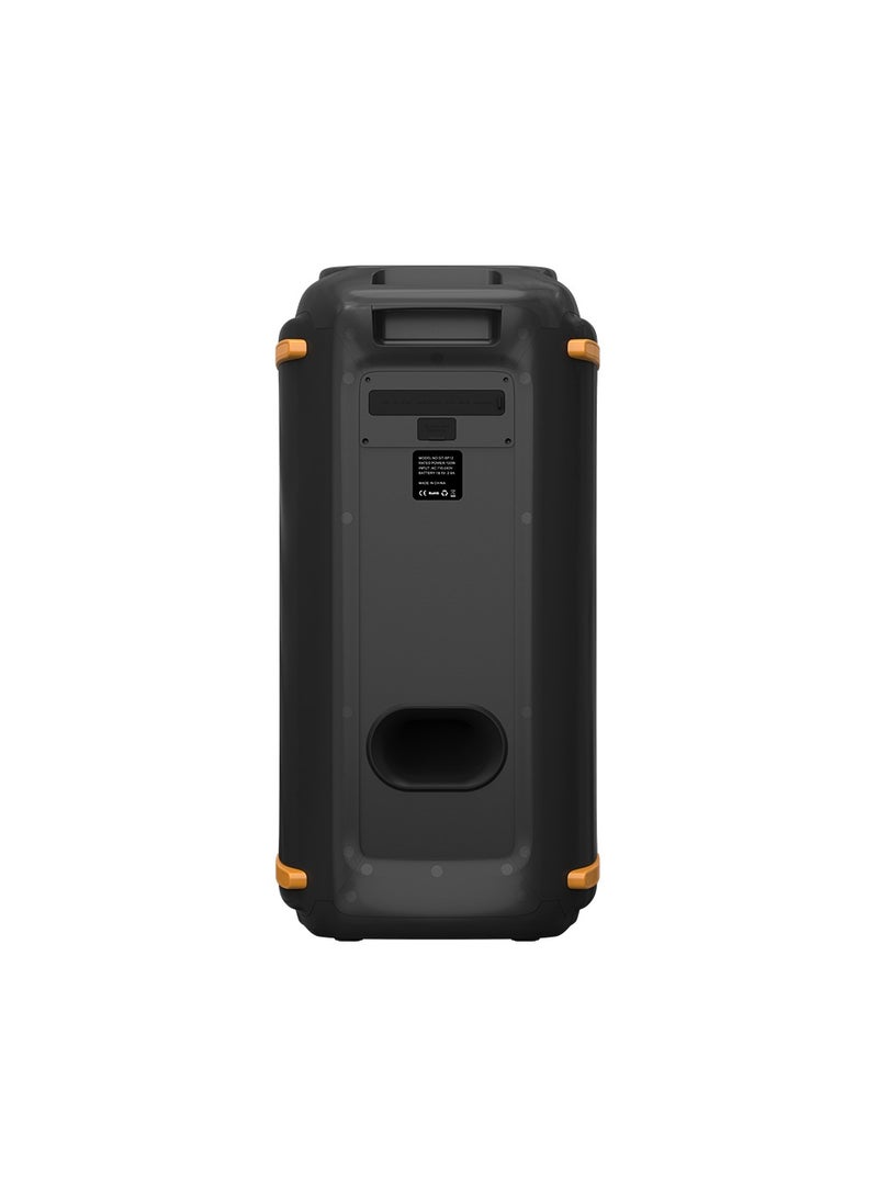 Goaltage SP12 PulseBeat Party Speaker including Remote Control and Wireless Microphone with High-Power Wireless Bluetooth Connection  - Image 4