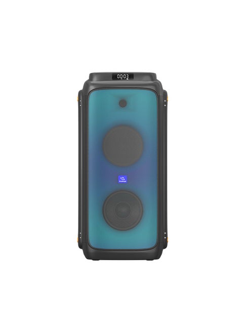 SP12 PulseBeat Party Speaker including Remote Control and Wireless Microphone with High-Power Wireless Bluetooth Connection