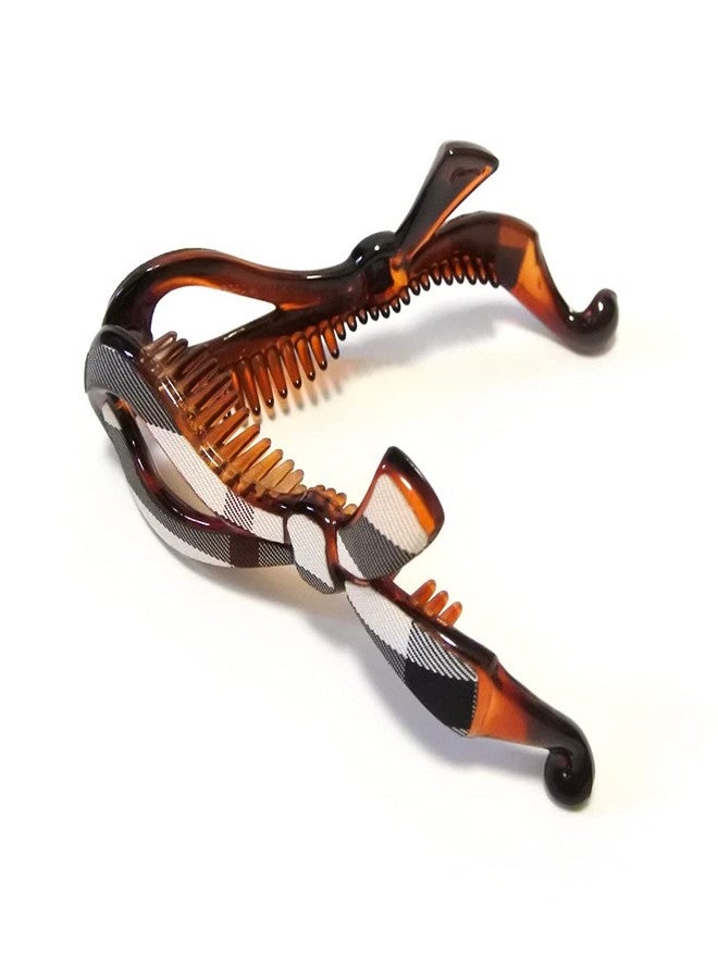 Meilliwish Noble Wedding Beautiful Banana Hair Clip for Women(H87)(Black) - Image 3