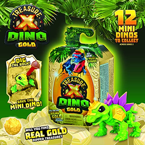 Treasure X Dino Gold Mini Dino Pack Unboxing Toy Dig and Discover collectable Dino Figures Will You find Real Gold Treasure 8 Levels of Adventure - Image 4