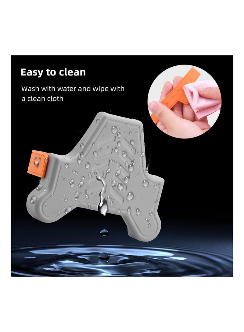 Zikra Propeller Protector for DJI Mini 3 Mini 3 Propeller Holder Mini 3 Pro Prop Guard Strap Mini 3 Pro Prop Guard Strap RC Drone Accessories for Mini 3 Mini 3 Pro Propeller Stabilizer(Orange) - Image 5