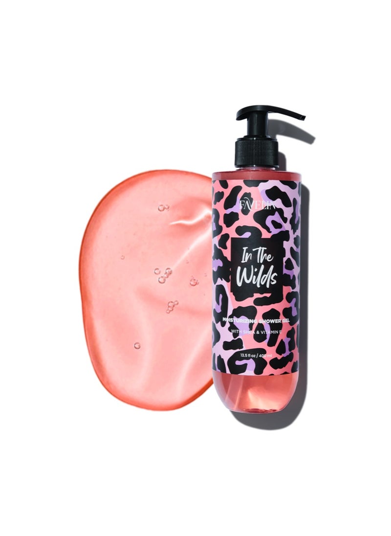 favelin in the Wild Shower Gel | 400ML | Blend of Amber, White Oud, and Sugar | Cleansing and moisturizing  - Image 2