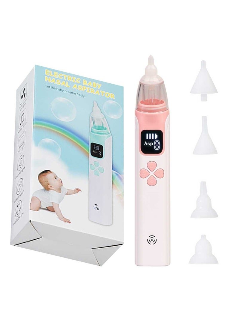 Electric Baby Nasal Aspirator MX-699 with 3 Suction Levels, LED Light and Music for Infants 0-12 Years