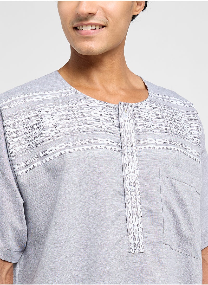 Robert Wood Elegant Thobe  - Image 3