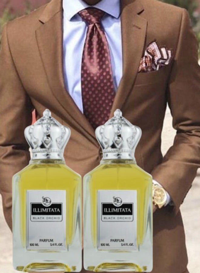 بي إل 2 قطع عطر إلميتاتا بلاك أوركيد 100مل - Image 1