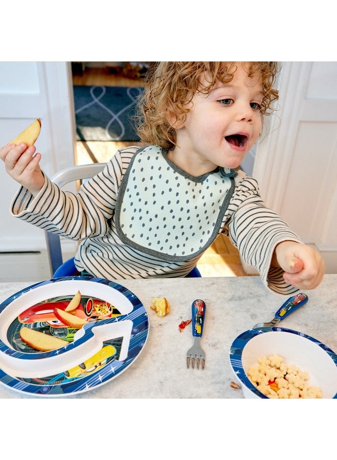 The First Years Disney/Pixar Cars Dinnerware Set - Toddler Plates and Toddler Utensils - 4 Count - Image 5