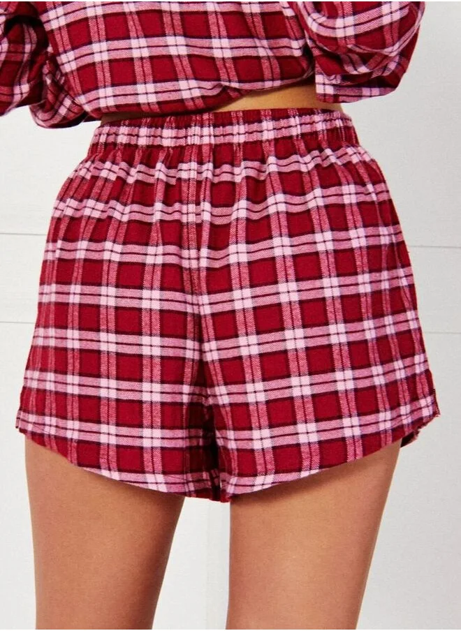 UNDIZ Checked shorts