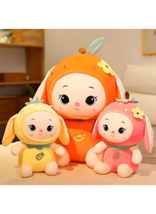AVSHUB AVSHUB Soft Toy for Girl Cute Rabbit Bunny Baby Children Cute Stuffed Animals Plush Toys Custom Plush Design Lovable Huggable Birthday Gift for Babies, Girls Home Decor (Size 28 cm) (Yellow)  - Image 3