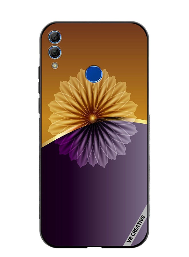 Protective Case Cover For Honor 10 Lite Flower Design Multicolour