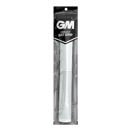 GM Shock Absorbing Rubber Cricket Bat Grip, Size - Mens, Colour - White (Pack of 1) - Image 1