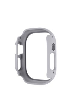 GULFLINK PC Half Case Protector frame Compatible with Apple Watch Series 8 ULTRA 49 mm Light grey  - Image 2