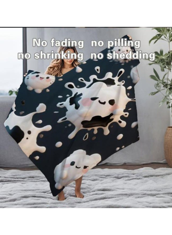 general Baby and children's cartoon flannel thin blanket (warm and comfortable, suitable for sleep, game use) 70cm*100cm