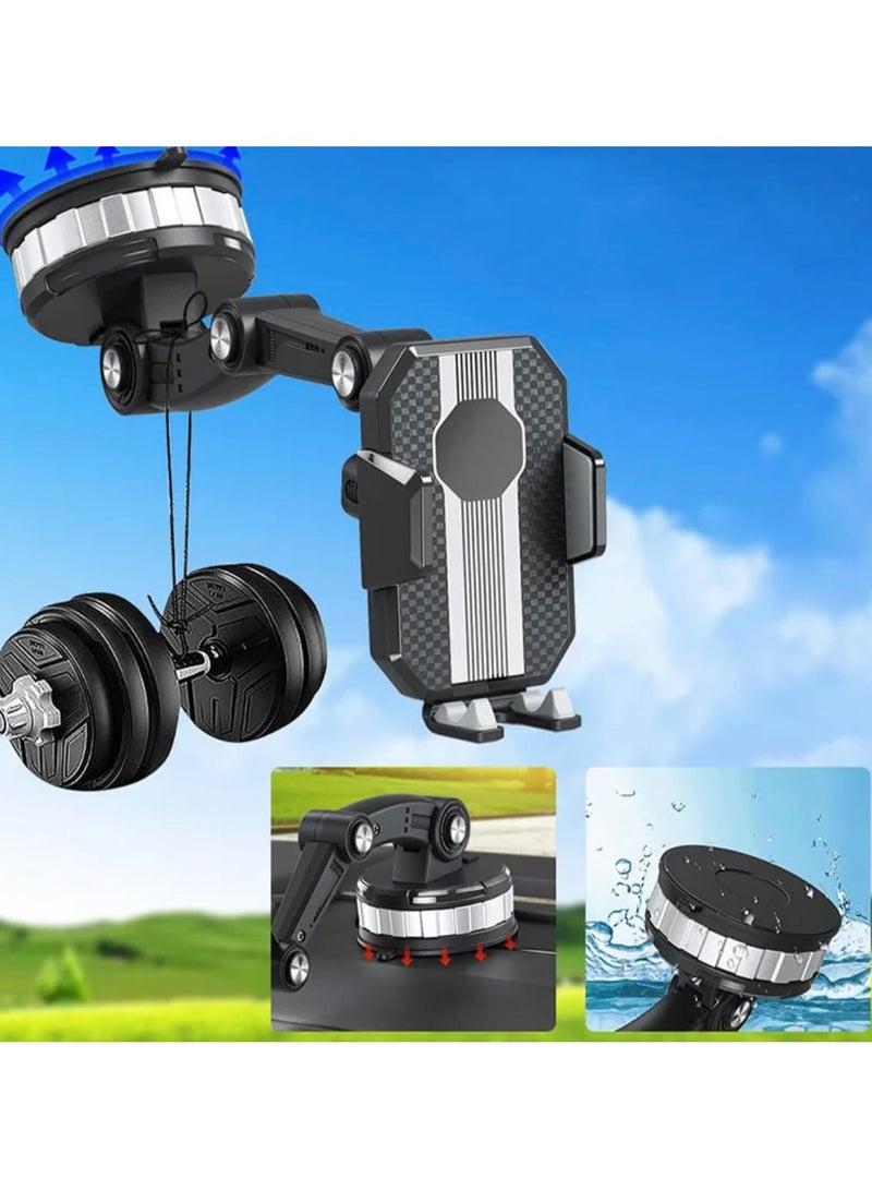 MARK STORE Universal Car Phone Holder, Powerful Suction Cup, Windshield Sucker, Dashboard Stand Bracket for Smartphone Support 360 Joint GPS Navigation Holder - Image 2