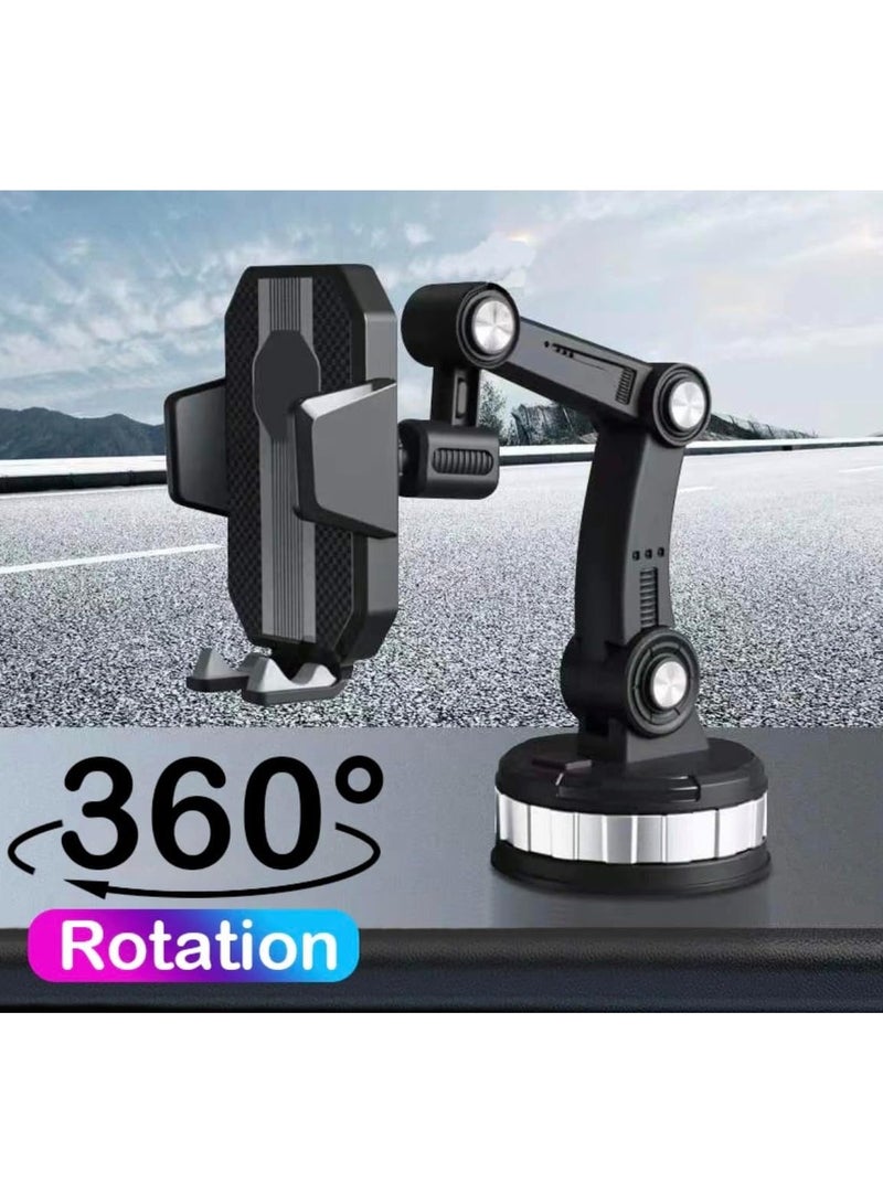 MARK STORE Universal Car Phone Holder, Powerful Suction Cup, Windshield Sucker, Dashboard Stand Bracket for Smartphone Support 360 Joint GPS Navigation Holder - Image 5