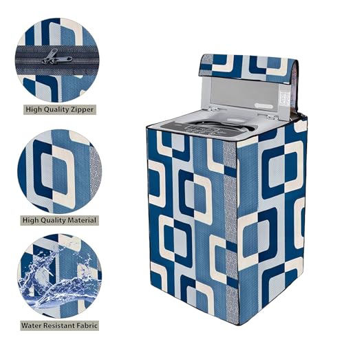 Wings Star Waterproof Top Load Washing Machine Cover Compatible For Samsung (WA70A4002GS) 8 Kg Kum133 - Polyester - Image 5
