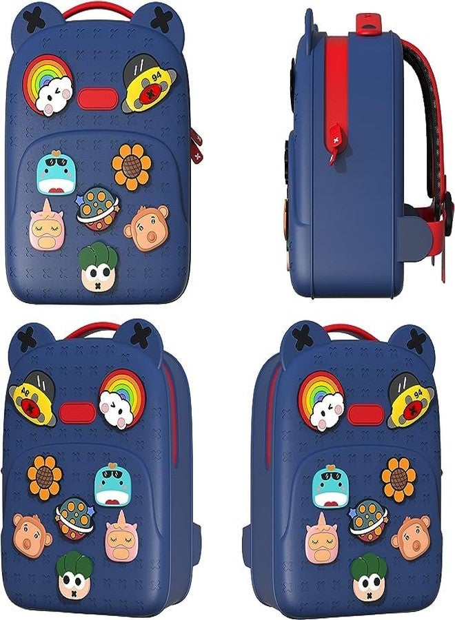 Amzgear EVA Kids School Backpack - Silicone Waterproof Bag for School: Lightweight Shoulder Travel Bag for Boys and Girls in Preschool and Kindergarten - Image 4